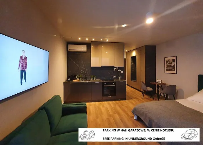 Apartament W Chmurach- 15 Pietro Osiedle Tysiaclecia- Parking W Hali Garazowej, Wielki Taras Z Lezakami I Widokiem Na Zachod Slonca